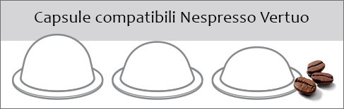 Nespresso Vertuo pods and capsules