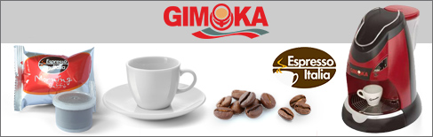 Gimoka coffee capsules and pods