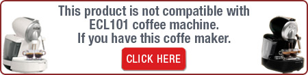 Have you got ECL101 Coffee Machine? CLICK HERE ECL101 coffe maker not compatible