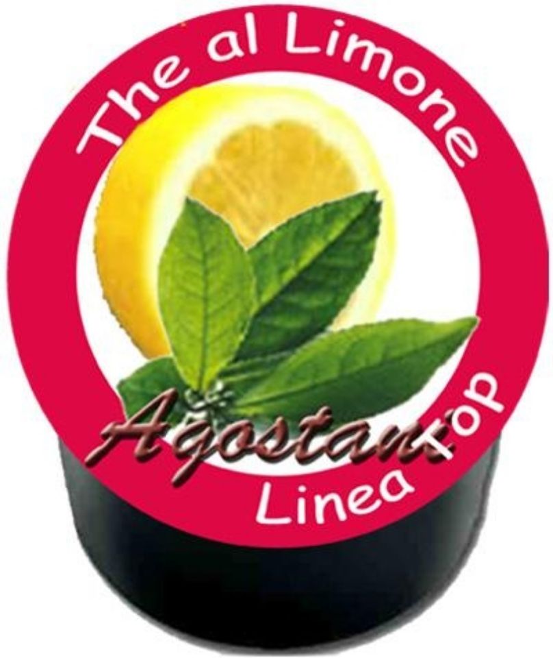 Picture of 50 Capsule thè al Limone Agostani compatibile macchine caffè Lavazza BLUE e Lavazza In Black