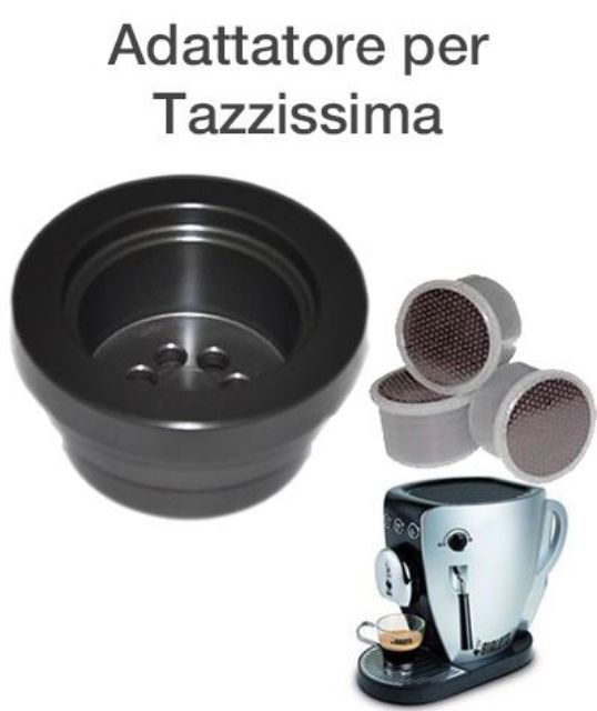 Adapter for Tazzissima machine + 300 Agostani capsules