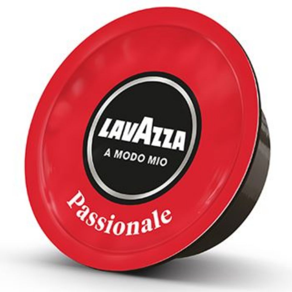 Picture of 128 coffee capsules of Lavazza A Modo Mio Passionale