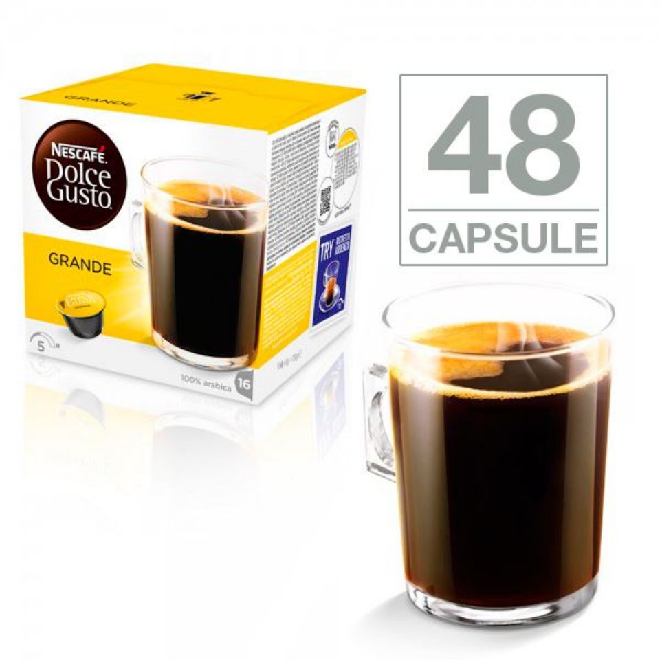 Picture of 48 capsule Nescafè Dolce Gusto Grande caffè Crema