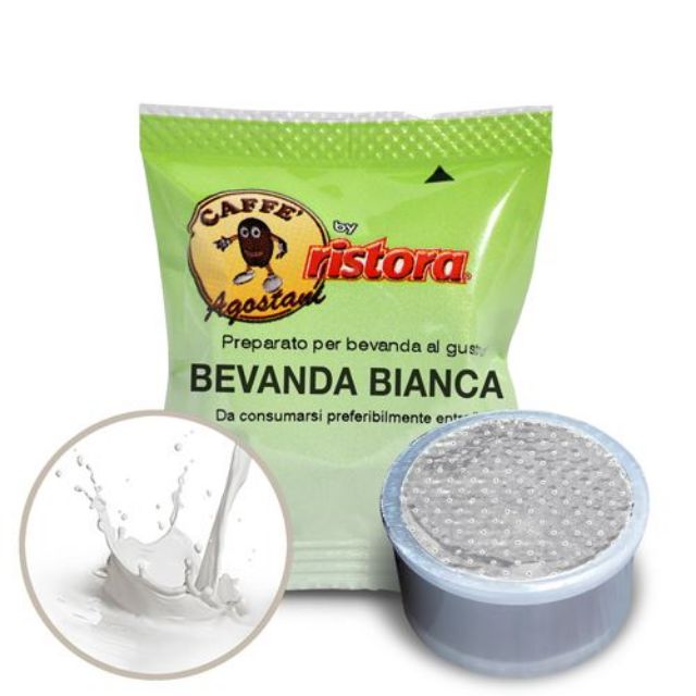 Show details for 50 Agostani by Ristora WHITE DRINK capsules compatible with Lavazza Point System 50 Agostani by Ristora WHITE DRINK capsules compatible with Lavazza Point System