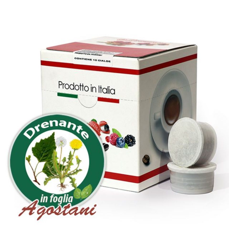 Picture of 10 Pods Draining Herbal Tea Agostani Compatible Lavazza Espresso Point