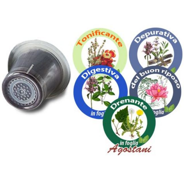 Show details for 150 Agostani Best MIXED herbal tea pods compatible with Nespresso system 150 Agostani Best MIXED herbal tea pods compatible with Nespresso system