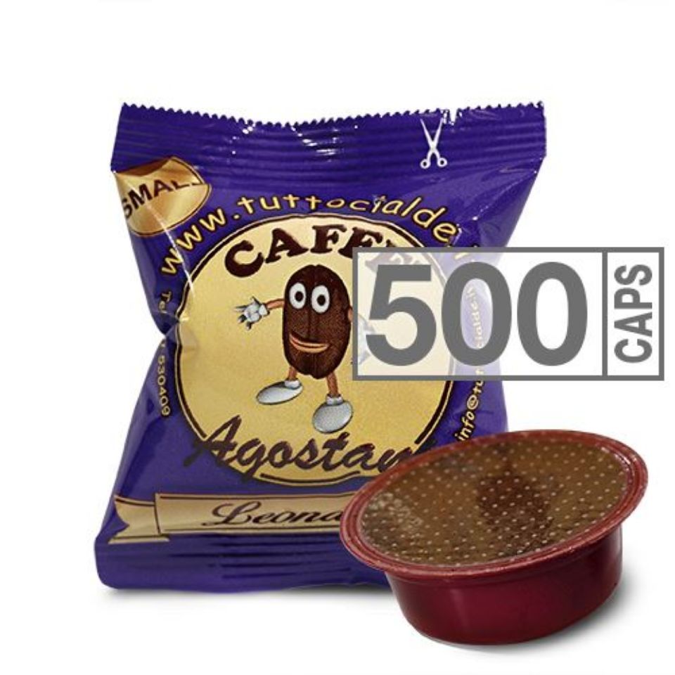 Picture of 50 capsule Caffè Agostani SMALL Leonardo compatibile Lavazza a Modo Mio