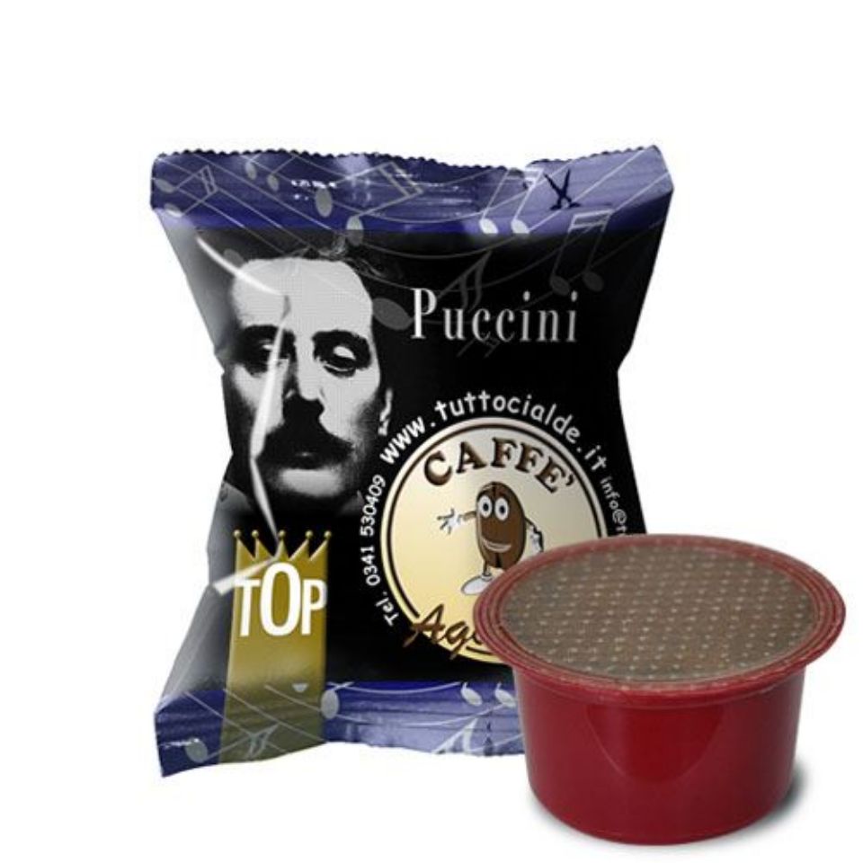 Picture of 50 Agostani Coffee Capsules Puccini compatibile Lavazza BLUE e Lavazza In Black