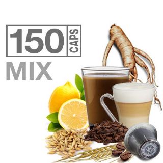 LAUNCH OFFER 150 mixed capsules NEW SOLUBLES Agostani Best Silver compatible Nespresso Free Shipping