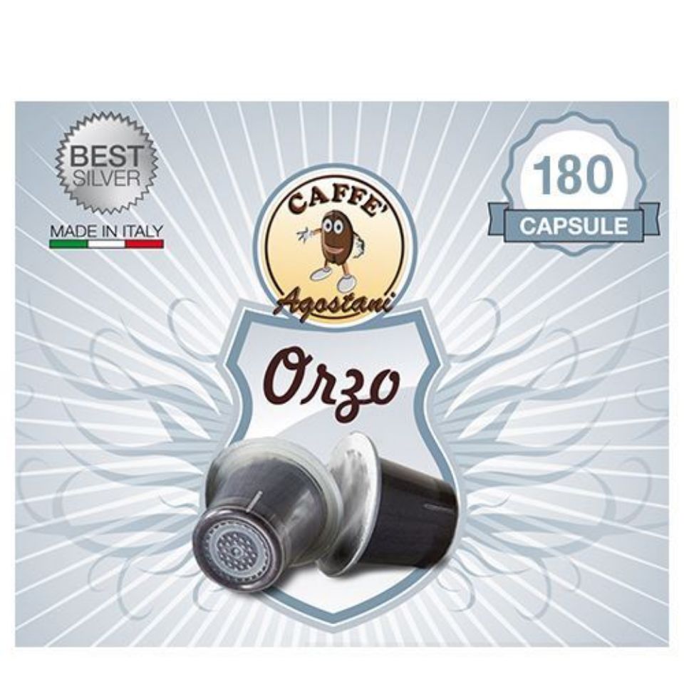 Picture of SPECIAL OFFER: 180 caps of Caffè Agostani BEST Orzo compatible with Nespresso system Free Shipping
