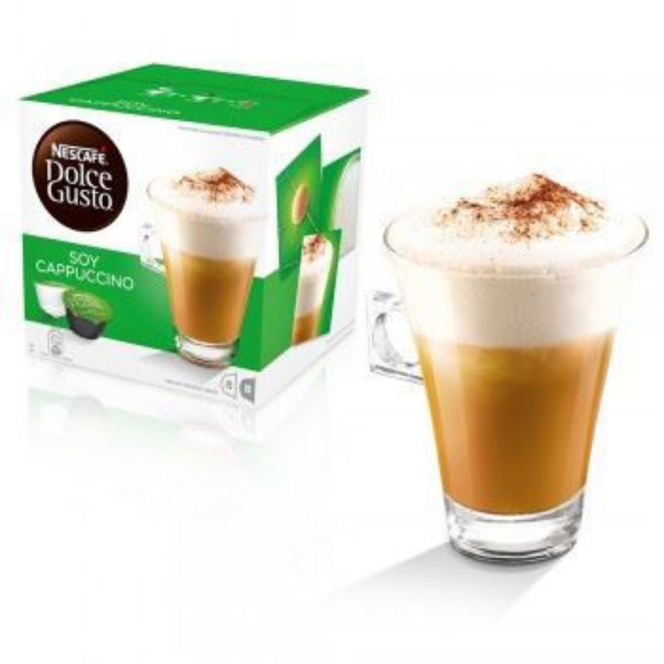 Picture of 16 capsule Nescafé Dolce Gusto SOY Cappuccino