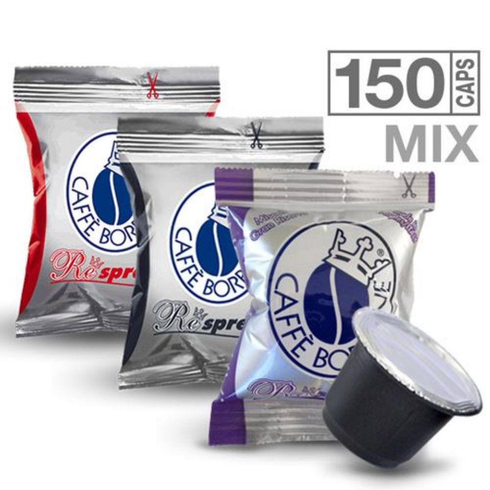 Picture of SPECIAL OFFER: 150 Caffè Borbone mixed capsules compatible Nespresso -*Free Shipping