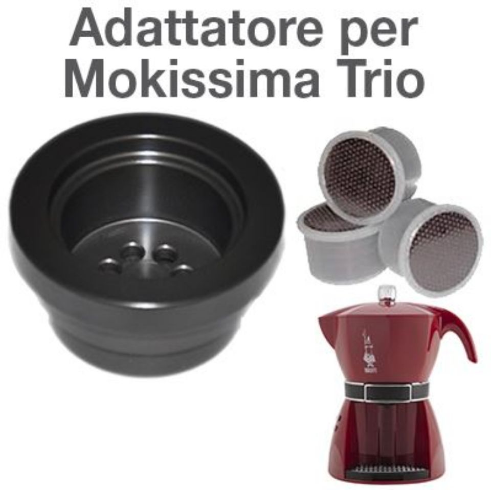 Picture of Adapter for Mokissima Trio machine + 300 Agostani capsules