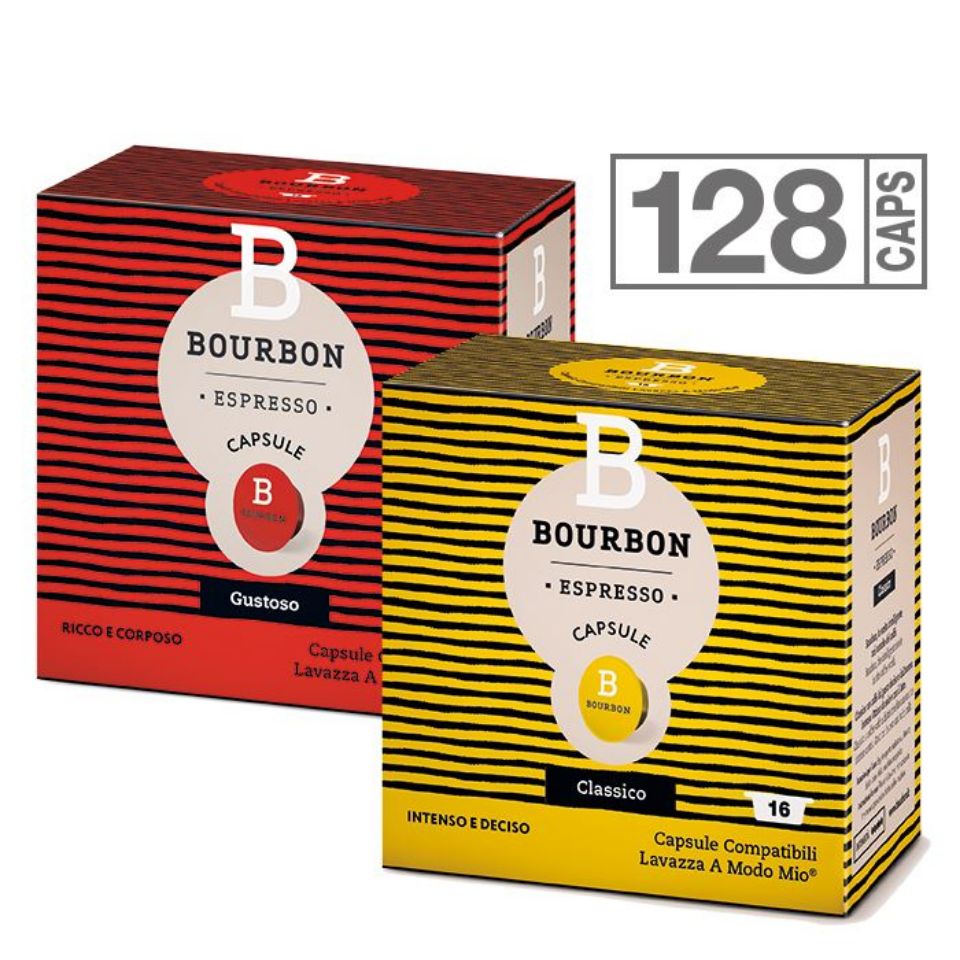 Picture of 128 Coffee Capsules Lavazza A Modo Mio Bourbon, Free Shipping* Picture of 128 Coffee Capsules Lavazza A Modo Mio Bourbon, Free Shipping*