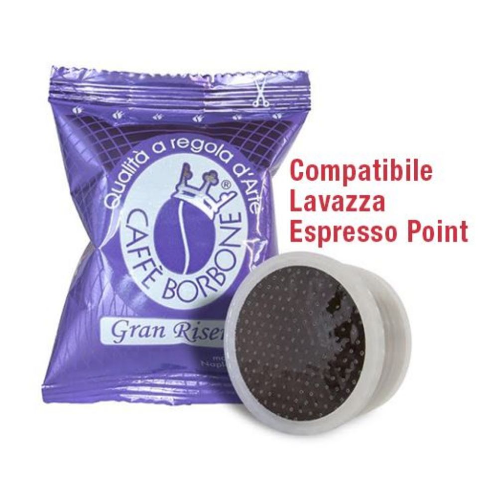 Picture of SPECIAL OFFER: 200 Borbone GRAN RISERVA coffee capsules compatible Lavazza Espresso Point (*Free Shipping)