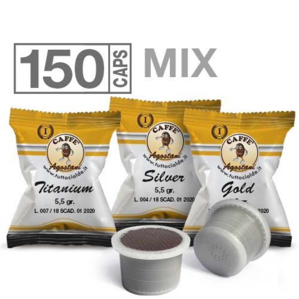 Picture of LAUNCH OFFER: 150 Caffè Agostani PRIMO mixed capsules Free Shipping