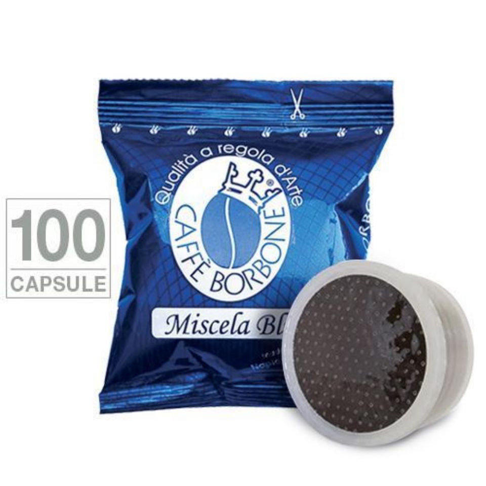 100 Caffè Borbone BLUE Blend capsules compatible Lavazza Espresso Point