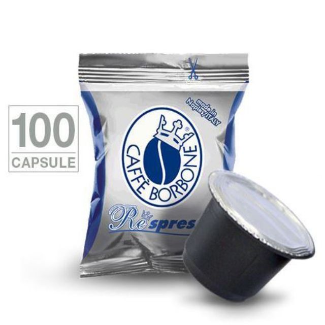 100 capsules Caffè Borbone GRAN RISERVA / PURPLE blend compatible Nespresso