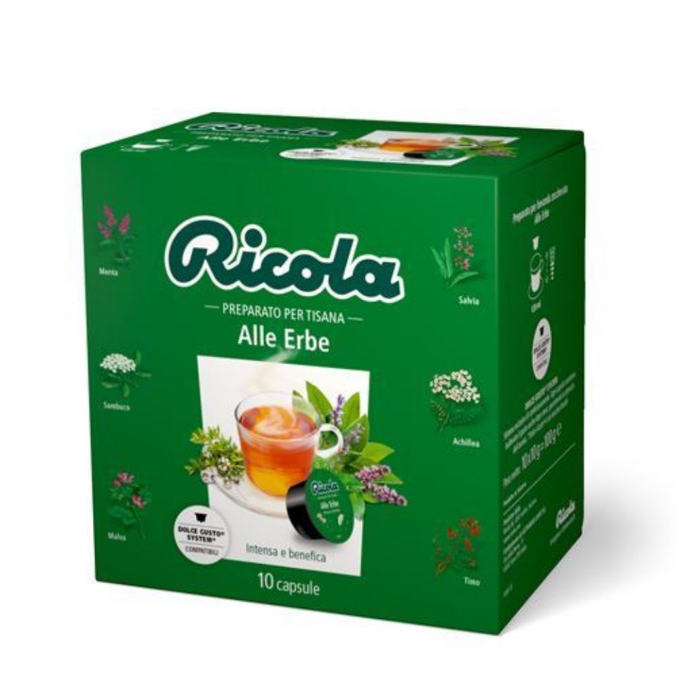 Offer: 50 Nescafé Dolce Gusto compatible Ricola herbal tea capsules