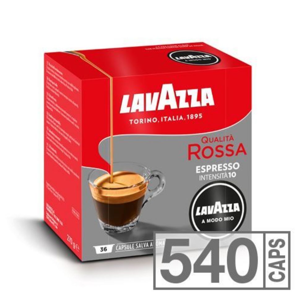 Picture of 180 coffee capsules of Lavazza Passionale A Modo Mio line