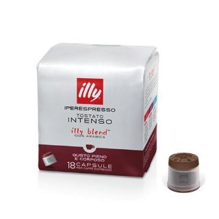 Show details for 108 Illy Iperespresso INTENSO 100% Arabica Dark Roast pods  108 Illy Iperespresso INTENSO 100% Arabica Dark Roast pods