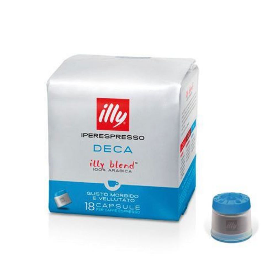 Picture of 108 Illy Espresso Iperespresso DECAF 100% Arabica Decaffeinated pods