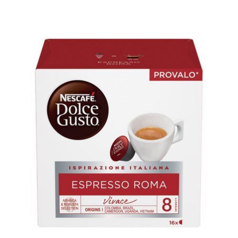 Picture of 96 Caps of Nescafé Dolce Gusto Italian inspiration Espresso ROMA