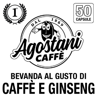 Show details for 50 coffee and ginseng flavored drink capsules Agostani Primo compatible Uno System Indesit and Maranello 50 coffee and ginseng flavored drink capsules Agostani Primo compatible Uno System Indesit and Maranello