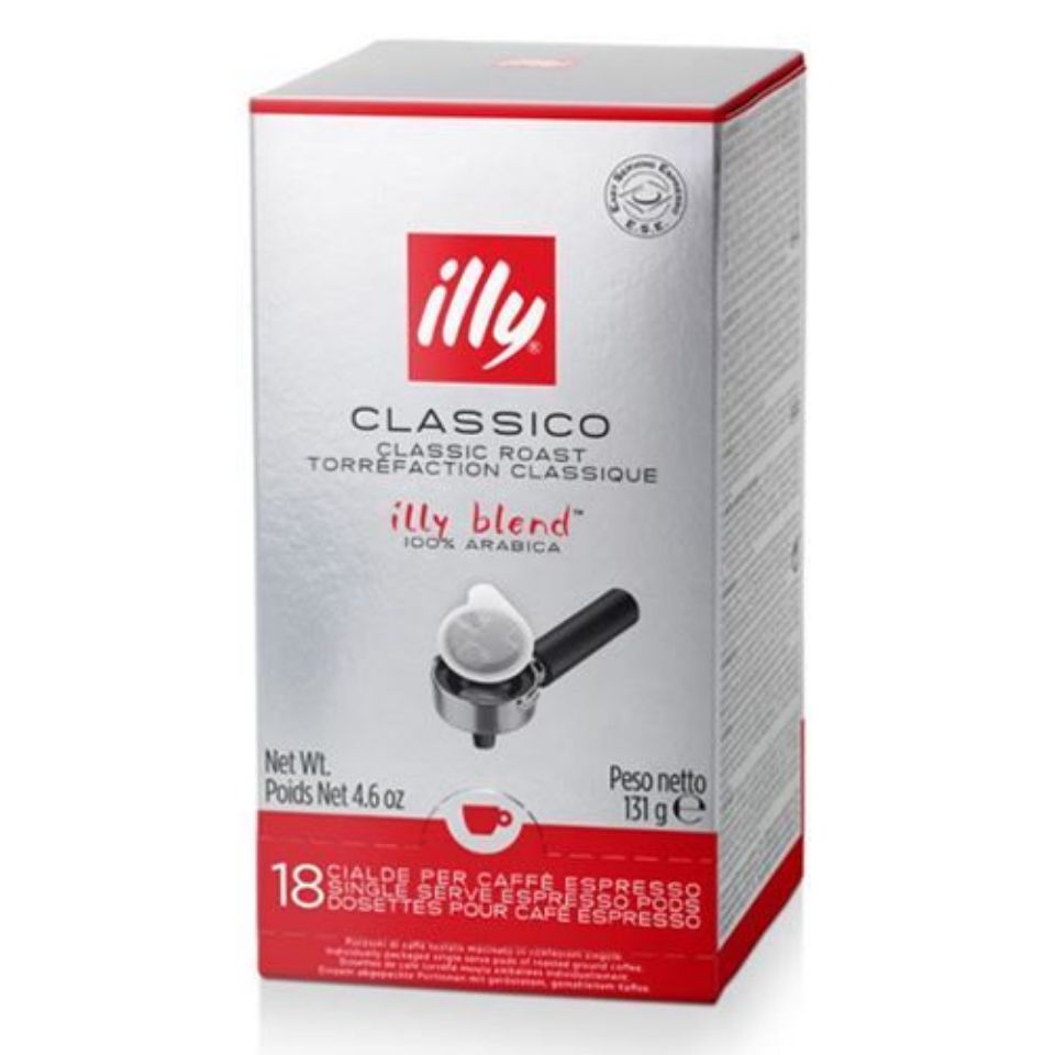 Picture of 18 Illy ESE coffee pods 44mm Classico roast