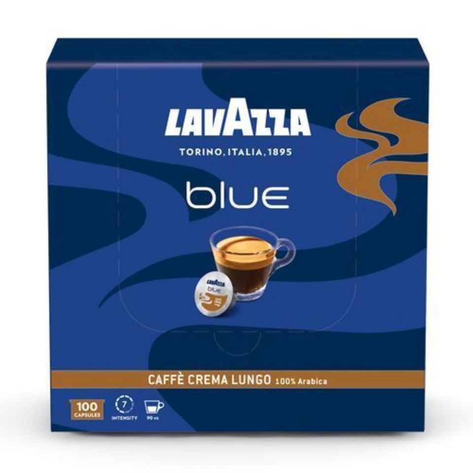 Picture of 100 coffee capsules of Lavazza BLUE Crema Dolce