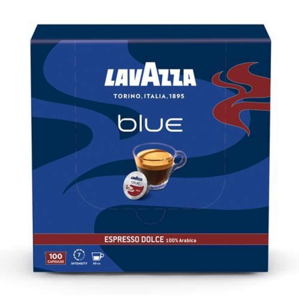 Picture of 100 coffee capsules of Lavazza BLUE Dolce