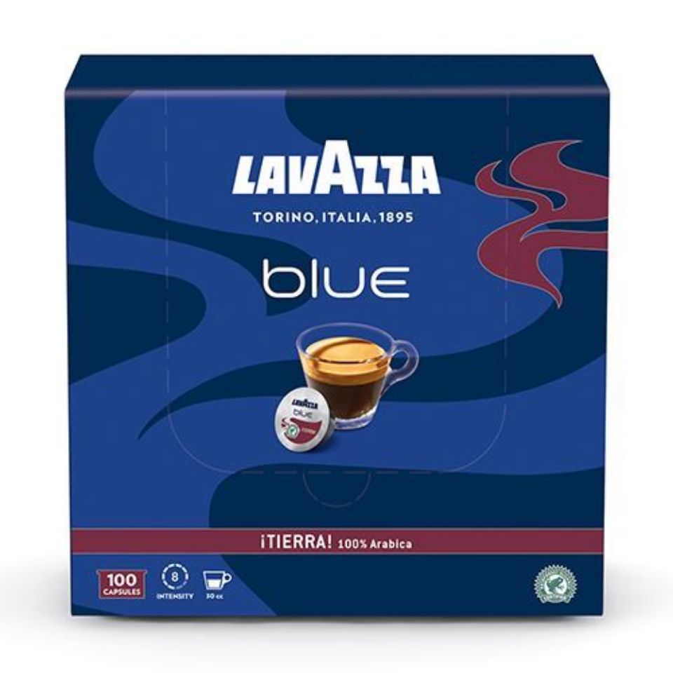 Picture of 100 coffee capsules of Lavazza BLUE Tierra