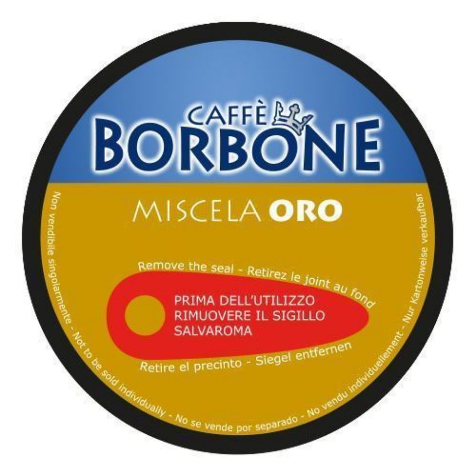 90 Caffè Borbone Gold Blend Coffee Capsules Compatible Dolce Gusto