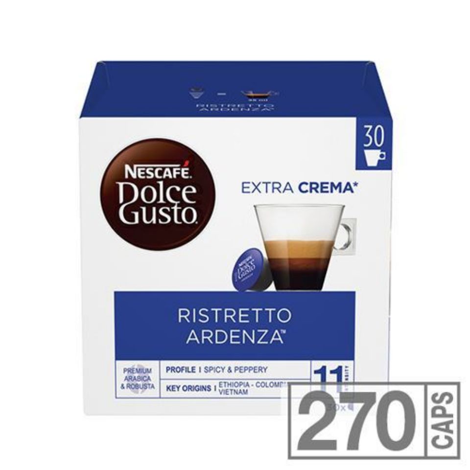 Picture of 180 capsule Nescafé Dolce Gusto Espresso Ristretto Ardenza con Spedizione Gratuita Picture of 180 capsule Nescafé Dolce Gusto Espresso Ristretto Ardenza con Spedizione Gratuita