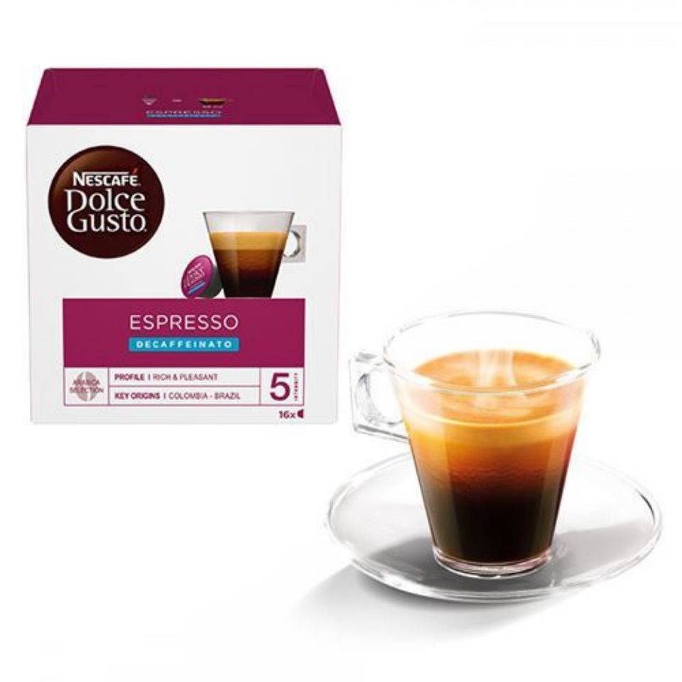 Picture of 96 Nescafé Dolce Gusto Espresso Decaffeinated capsules