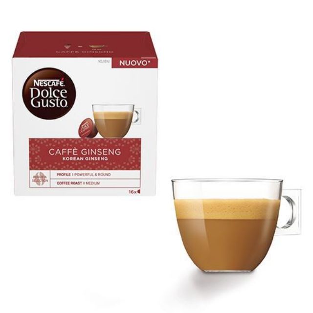 Show details for 96 Nescafé Dolce Gusto Ginseng Coffee capsules 96 Nescafé Dolce Gusto Ginseng Coffee capsules