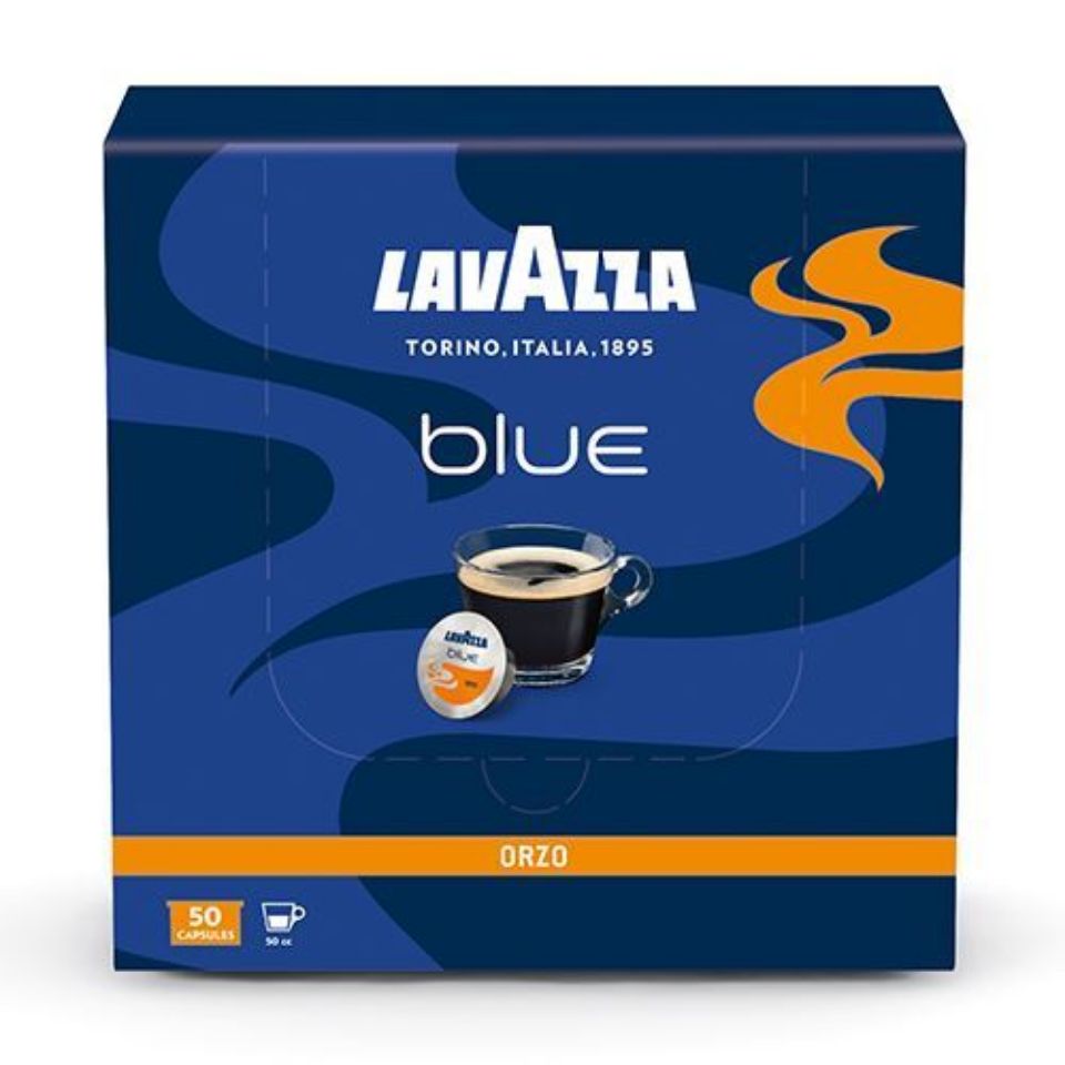 Picture of 50 capsules of Barley Lavazza BLUE