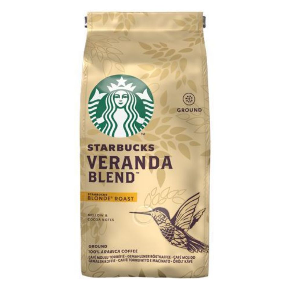 Starbucks® Espresso Roast Dark Roast Café en grains torréfié (200g