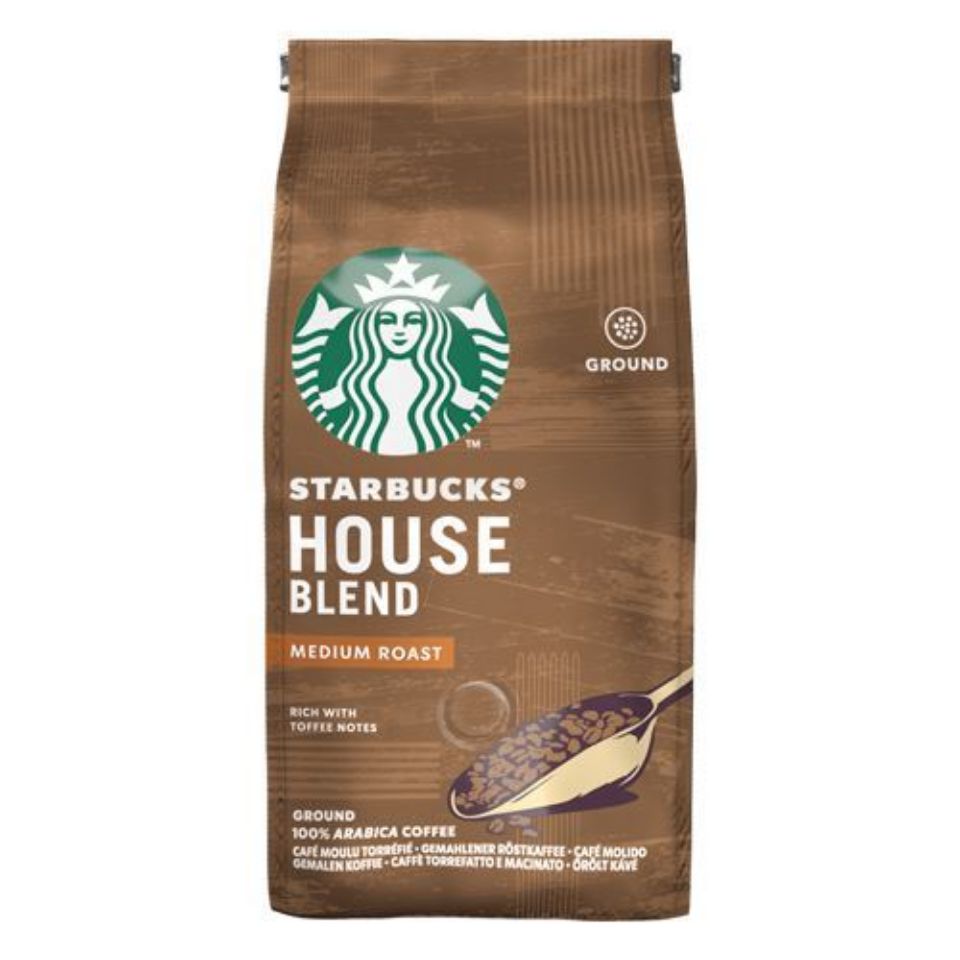 Picture of Starbucks House Blend ground coffee, 200g pack
