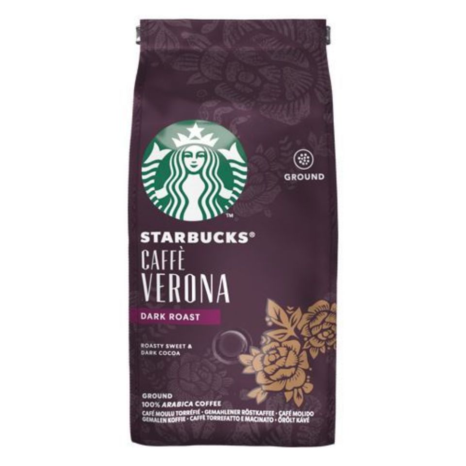 Picture of Starbucks<sup>&reg;</sup> Caffè Verona ground coffee, 200g pack