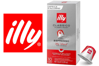 Illy capsules compatible Nespresso