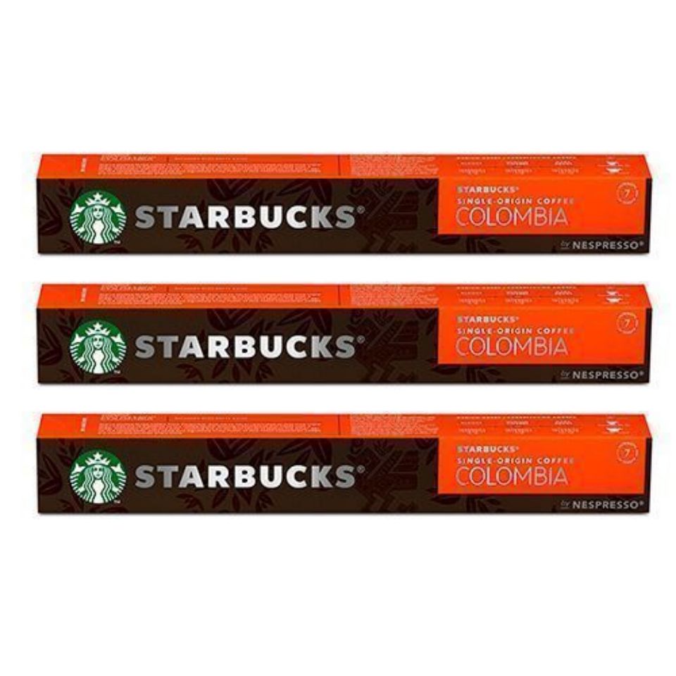 Picture of 120 capsules STARBUCKS Single-Origin Colombia by Nespresso, for espresso coffee