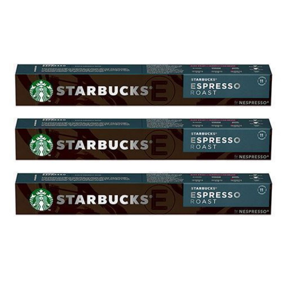 Picture of 120 capsules STARBUCKS Espresso Roast by Nespresso, for espresso coffee