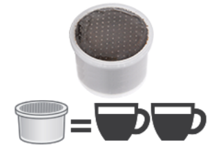 Agostani Double Shot Capsules for Lavazza Double Dose