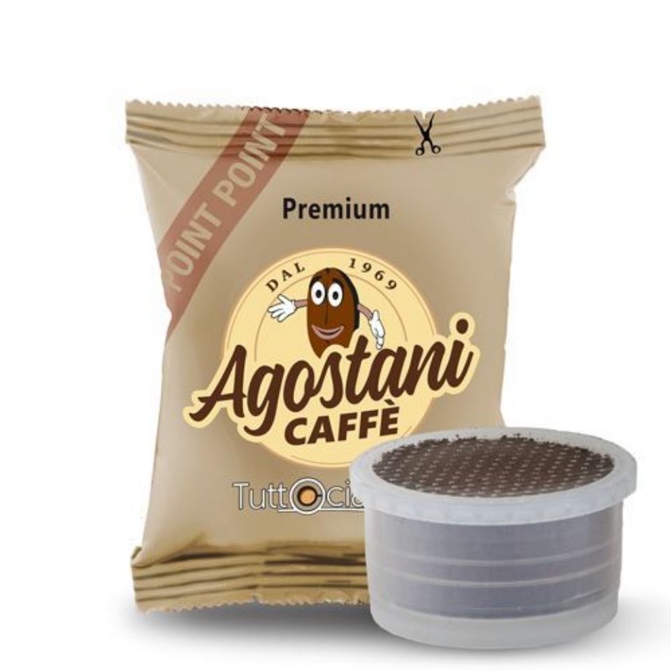 Picture of 100 Agostani PREMIUM capsules compatible with Lavazza Point System