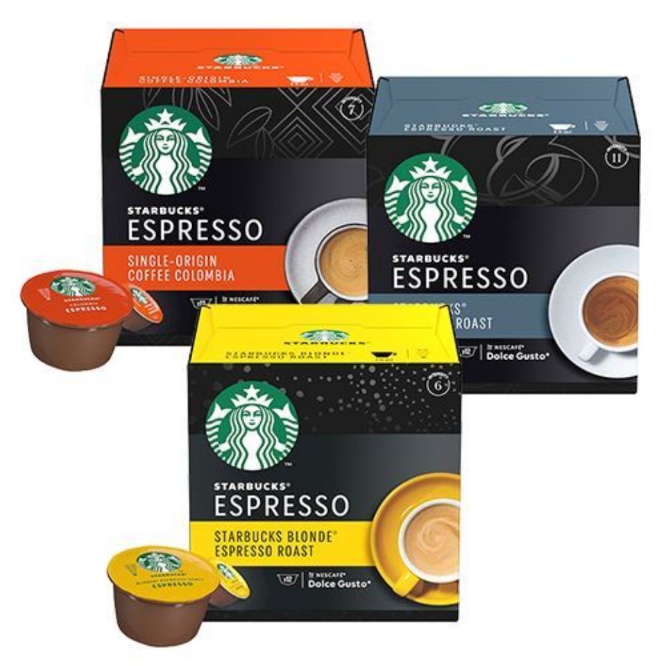 Picture of Espresso Tasting Kit STARBUCKS by Nescafé Dolce Gusto Picture of Espresso Tasting Kit STARBUCKS by Nescafé Dolce Gusto