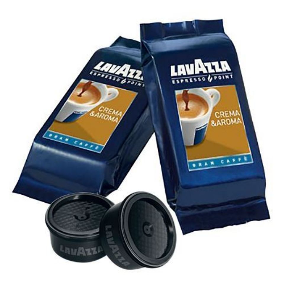 Picture of 100 Capsules of Lavazza Espresso Point Crema & Aroma - Gran Caffè (Lungo) Picture of 100 Capsules of Lavazza Espresso Point Crema & Aroma - Gran Caffè (Lungo)
