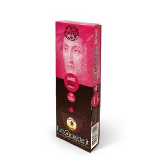 100 Agostani Dante coffee capsules compatible Caffitaly system