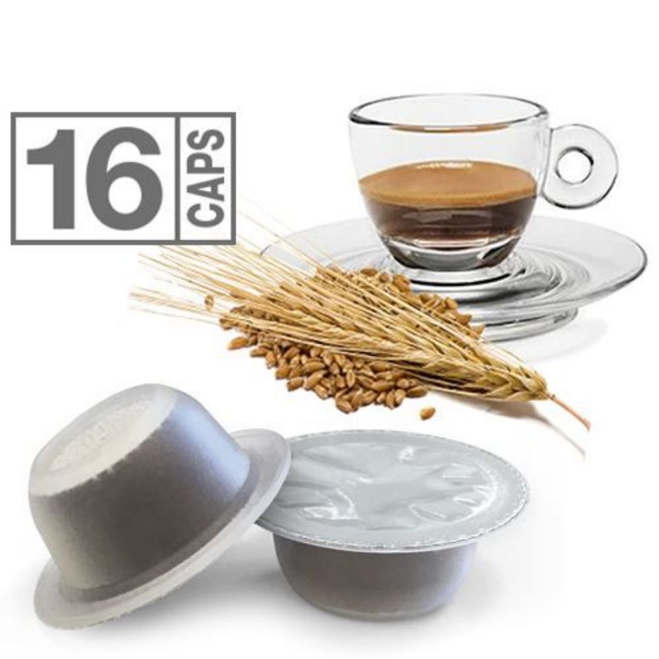 Picture of 16 Bialetti compatible BARLEY capsules