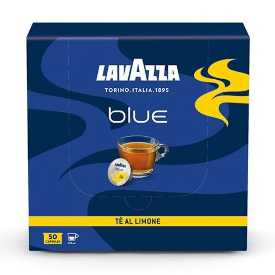 Picture of 50 capsules of Lemon Tea Lavazza BLUE